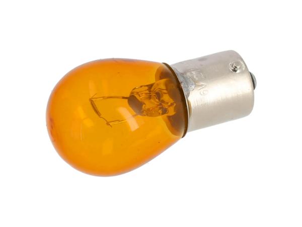 Kugellampe 6V 21W BA15s orange, von VEBCO,  10070086 - Bild 1