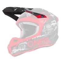 Visor 5SRS Polyacrylite Helmet HR V.22 Schwarz/Rot One Size, Art.-Nr.: 10074392 - Bild 1