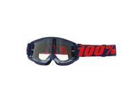 100% Motocross Brille ST2 MASEGO - Dunkelblau / Klar