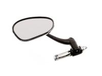Chrome mirror left, handlebar inner mounting, plastic arm black, Item no: 10067384 - Image 3
