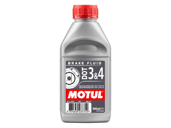 MOTUL DOT 3+4 Brake Fluid - Bremsflüssigkeit - 0,5 Liter,  10055410 - Bild 1