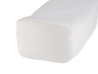 seat cover smooth, white without lettering - for Simson S50, S51, S70, KR51/2 Schwalbe, SR4-3 Sperber, SR4-4 Habicht, Item no: 10005810 - Image 5
