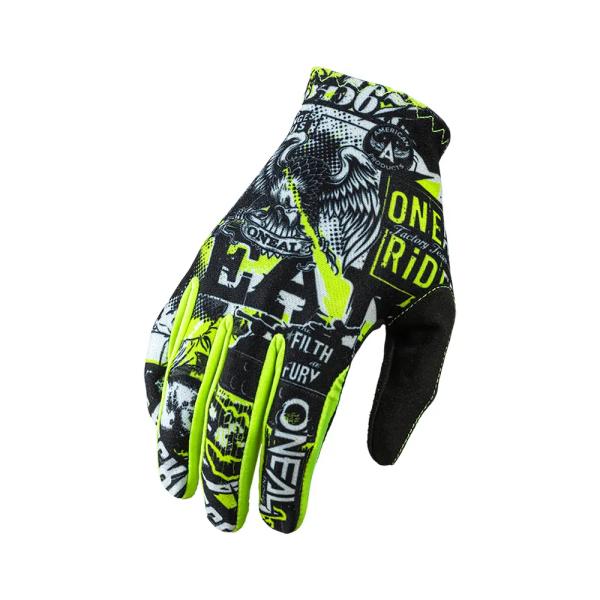 MATRIX Youth Handschuh ATTACK V.20 Schwarz/Neon Yellow,  10074782 - Bild 1