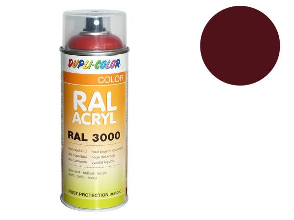 Dupli-Color Acryl-Spray RAL 3005 weinrot, glänzend - 400 ml,  10064769 - Bild 1