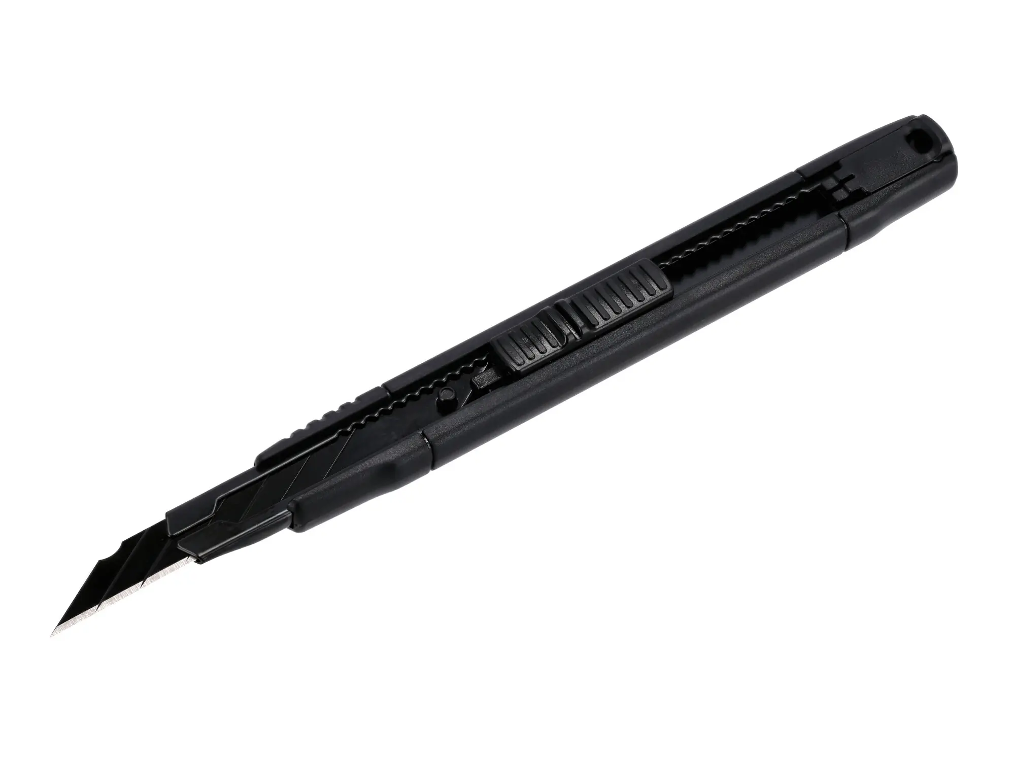 Cuttermesser mit 9mm Trapezklinge , Schwarz, Item no: 10076842 - Image 1