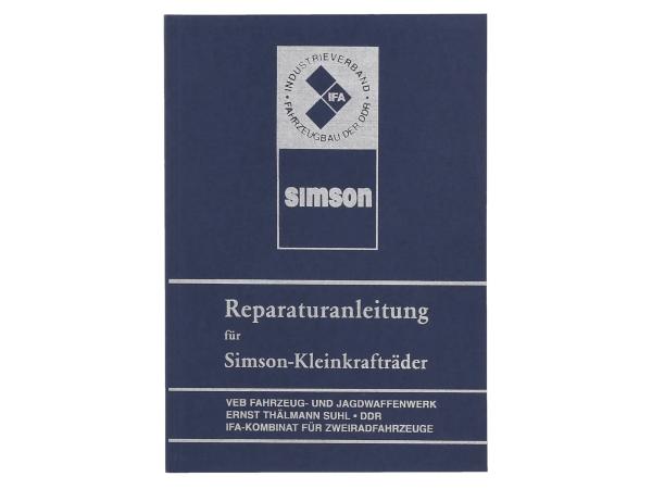 Buch - Reparaturanleitung Simson S50, Schwalbe KR51/1, Star, Sperber, Habicht, SR4,  10002763 - Bild 1