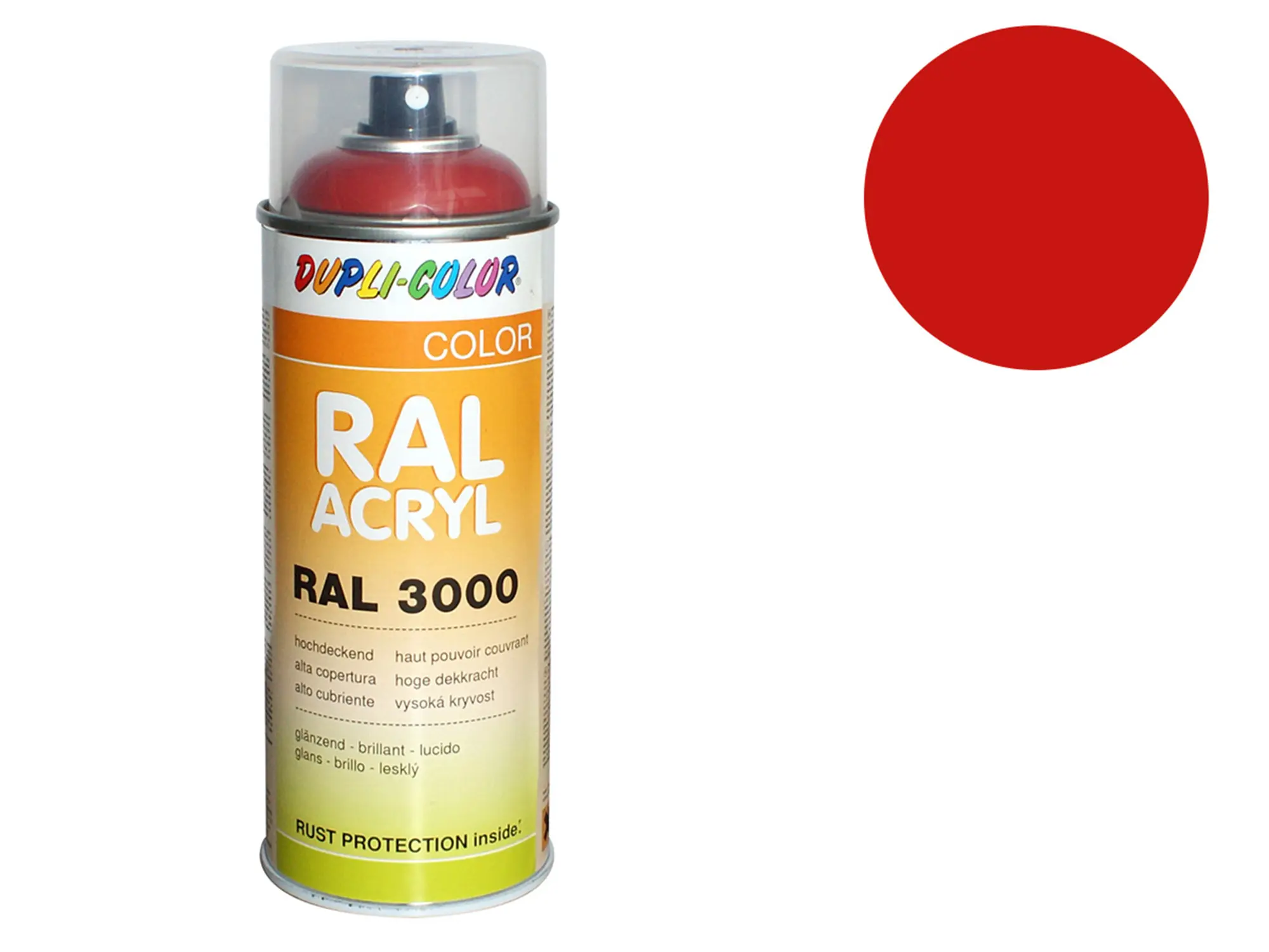 Dupli-Color Acryl-Spray RAL 3020 verkehrsrot, glänzend - 400 ml, Art.-Nr.: 10064774 - Bild 1