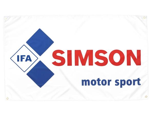 Simson IFA Motorsport Banner, Hell,  10078249 - Bild 1