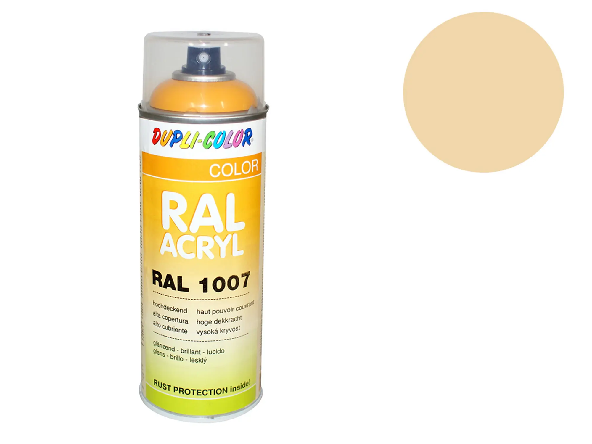 Dupli-Color Acryl-Spray RAL 1014 elfenbein, glänzend - 400 ml, Art.-Nr.: 10064743 - Bild 1