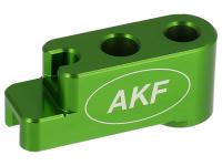 AKF CNC Distanzstück, Bremsgegenhalter Nabe hinten, Grün eloxiert - für Simson S51, S50, SR50, Schwalbe KR51, SR4