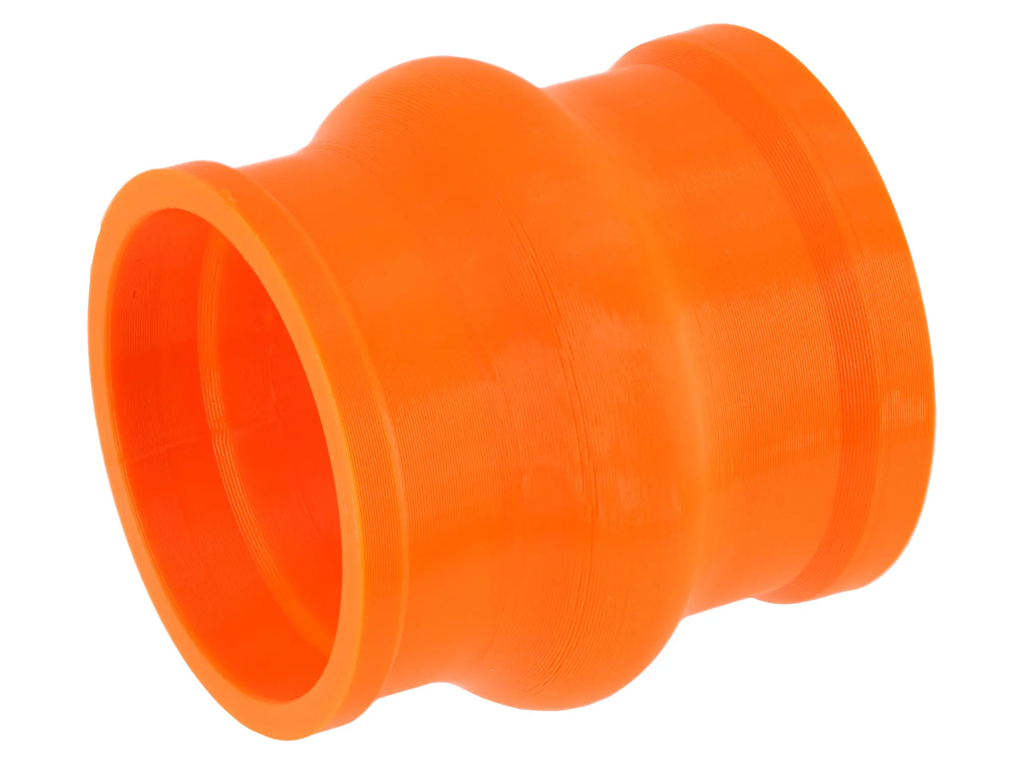 Ansaugmuffe Orange, 3D-Druck, für Gehäusemittelteil Tuning auf Tuning-Vergaser - für S51, S50, S70, S53, S83, Art.-Nr.: 10073109 - Bild 1