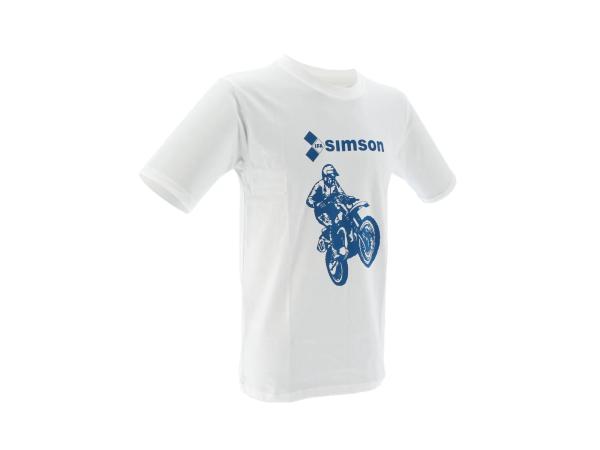 T-Shirt "SIMSON Cross" - Weiß,  10070765 - Bild 1