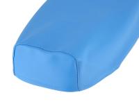 Smooth seat cover, blue with SIMSON logo - Simson S50, S51, S70, KR51/2 Schwalbe, SR4-3 Sperber, SR4-4 Habicht, Item no: 10002826 - Image 5