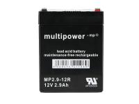 Batterie - 12V 2,9Ah Multipower (Gelbatterie), Art.-Nr.: GP10000671 - Bild 1