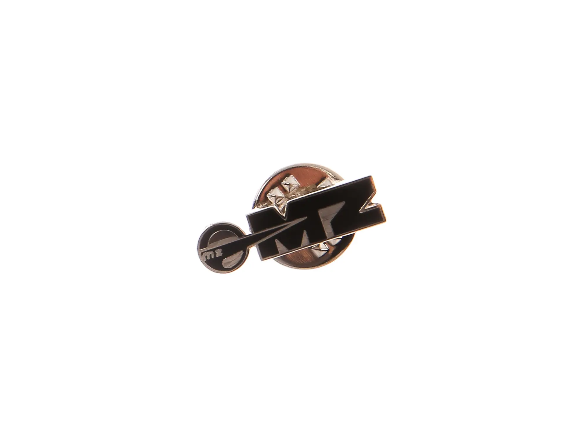 Ansteck-Pin MZ Logo in Schwarz/Silber, Art.-Nr.: 10066874 - Bild 1