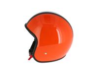 ARC Helm "Modell A-611" Retrolook - Orange mit Streifen, Art.-Nr.: 10071216 - Bild 2