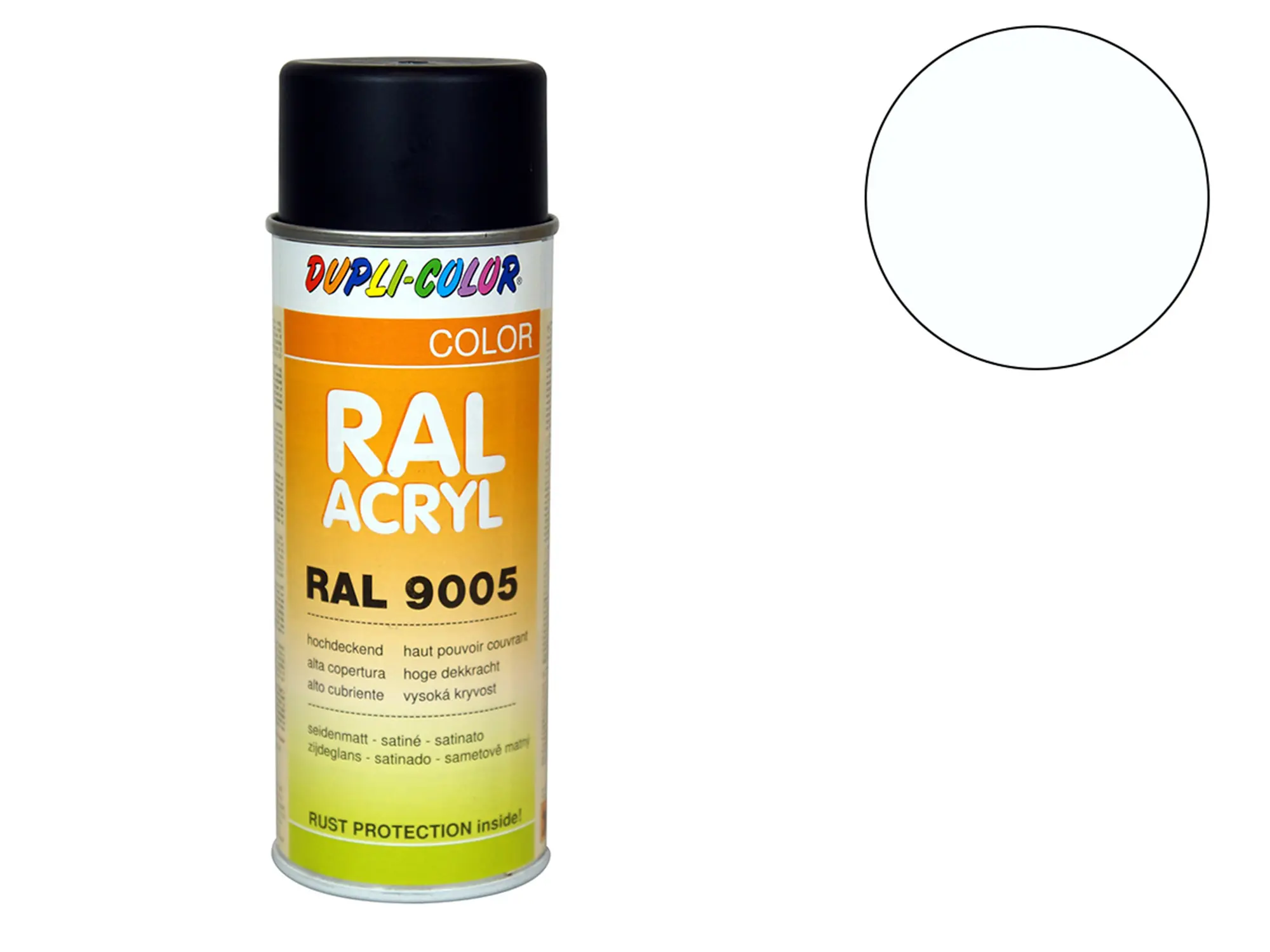Dupli-Color Acryl-Spray RAL 9010 reinweiß, seidenmatt - 400 ml, Art.-Nr.: 10064885 - Bild 1