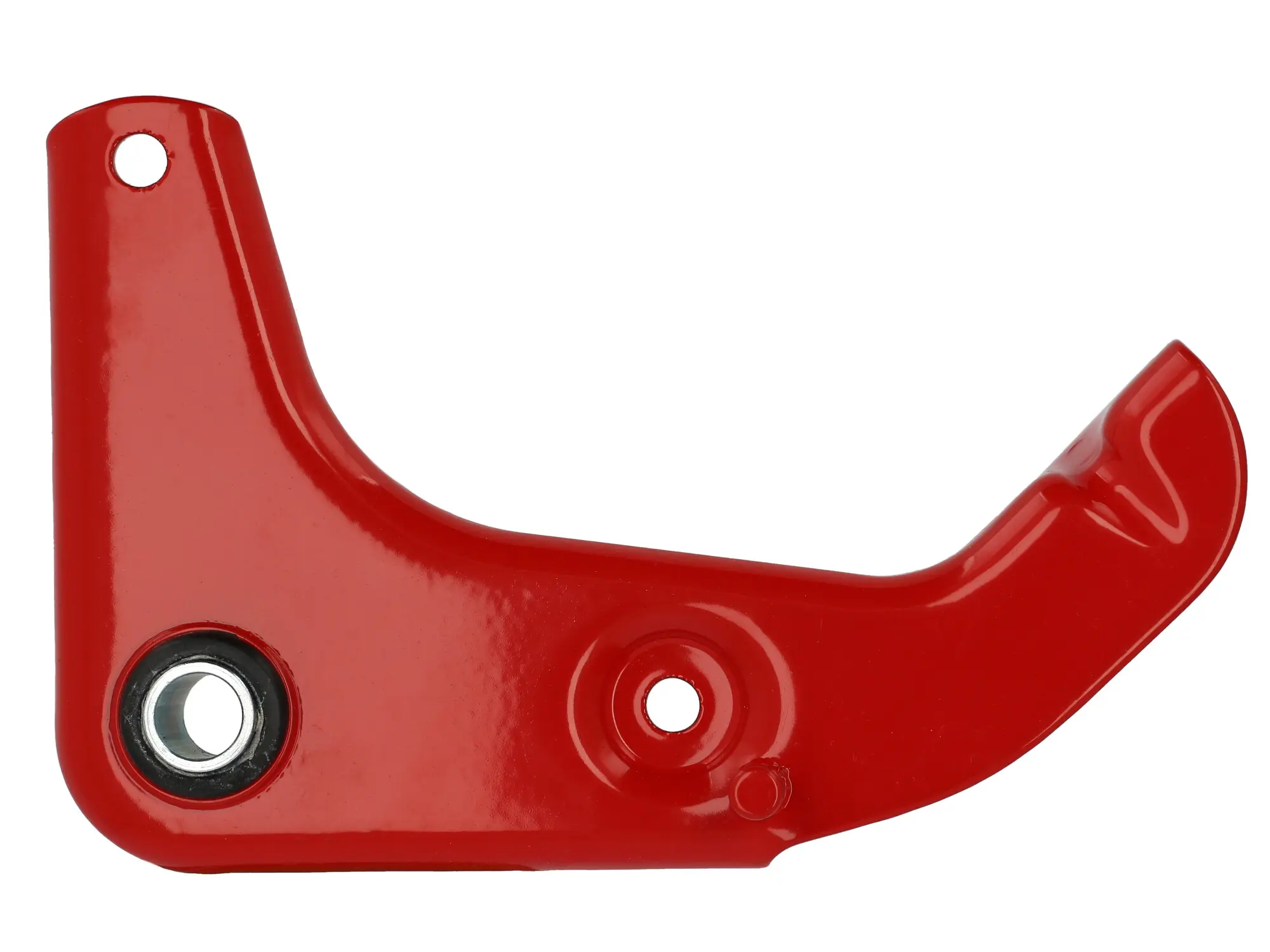 Motorlager rechts, grundiert + Rot beschichtet, mit Gummibuchse - Simson S50, S51, S70, S53, S83, Art.-Nr.: 10073412 - Bild 1