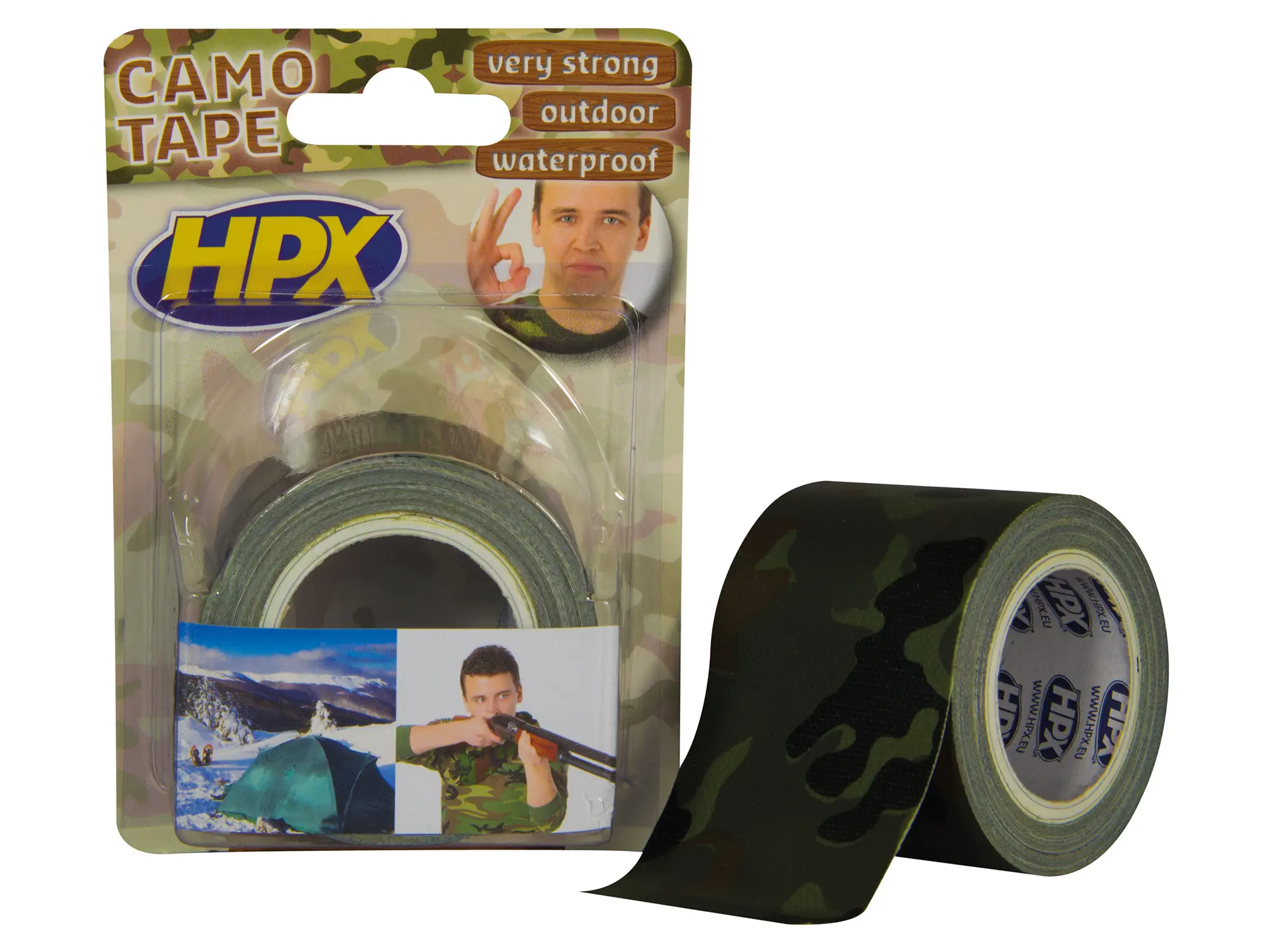 HPX-Panzerband camouflage, 48mm x 5m, Art.-Nr.: 10064979 - Bild 1