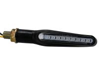 Set: 4x Blinker 12V LED, Lauflicht, mit Blinkerträger und Gewindehülsen M10, Item no: GP10000809 - Image 4