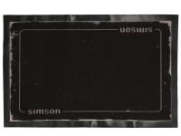 Fußmatte "Simson" 36x56cm - Schwarz/Grau, Item no: 10075896 - Image 2
