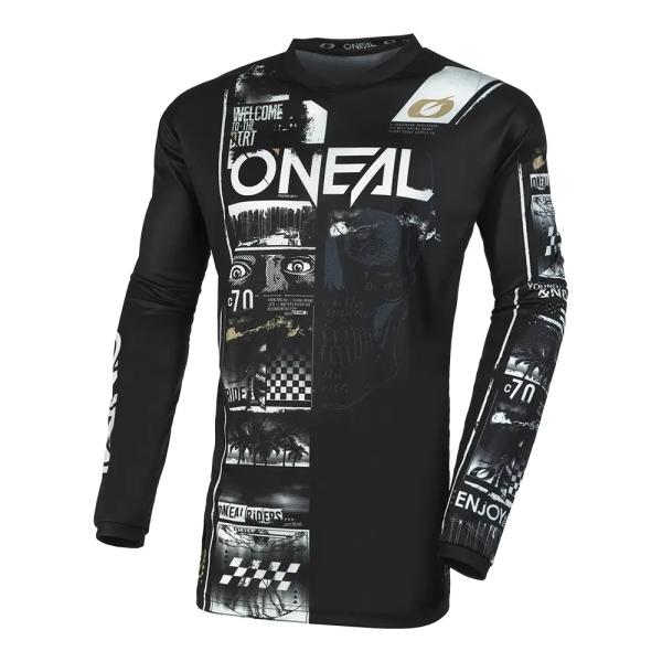 ELEMENT Youth Jersey ATTACK V.23 black/white,  10075145 - Image 1
