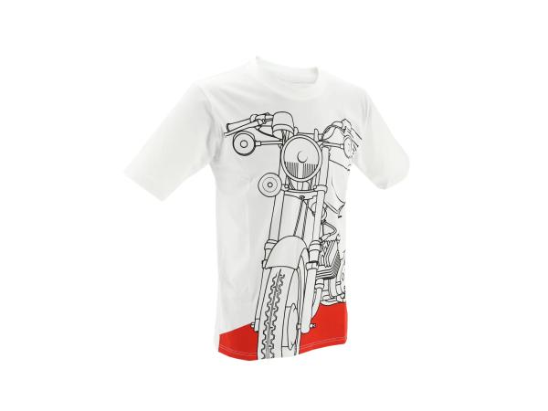 T-Shirt "S51 Flammrot" - Weiß,  10070779 - Bild 1