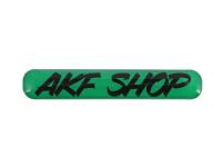 Gelaufkleber - "AKF Shop" grün/schwarz, Art.-Nr.: 10070613 - Bild 1