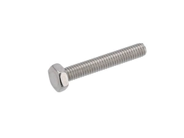 Hexagon bolt, in stainless steel M4x25 - DIN933,  10073452 - Image 1