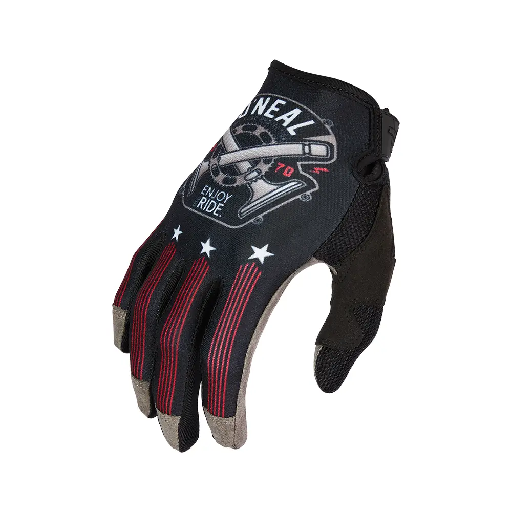 MAYHEM Glove PISTON V.23 black/white/red, Art.-Nr.: 10074877 - Bild 1