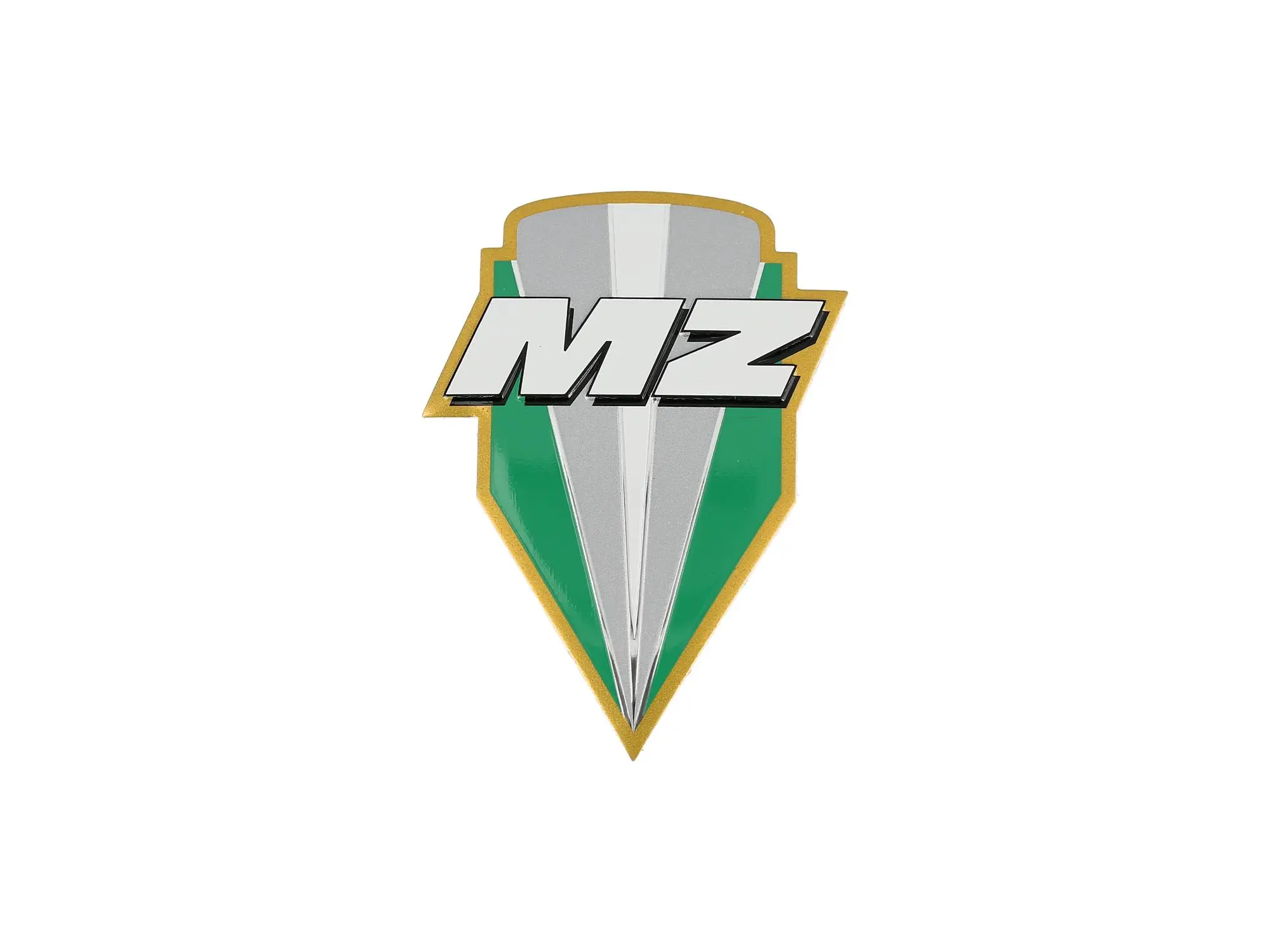 Plakette - MZ-Logo, aus Aluminium, Art.-Nr.: 10070026 - Bild 1