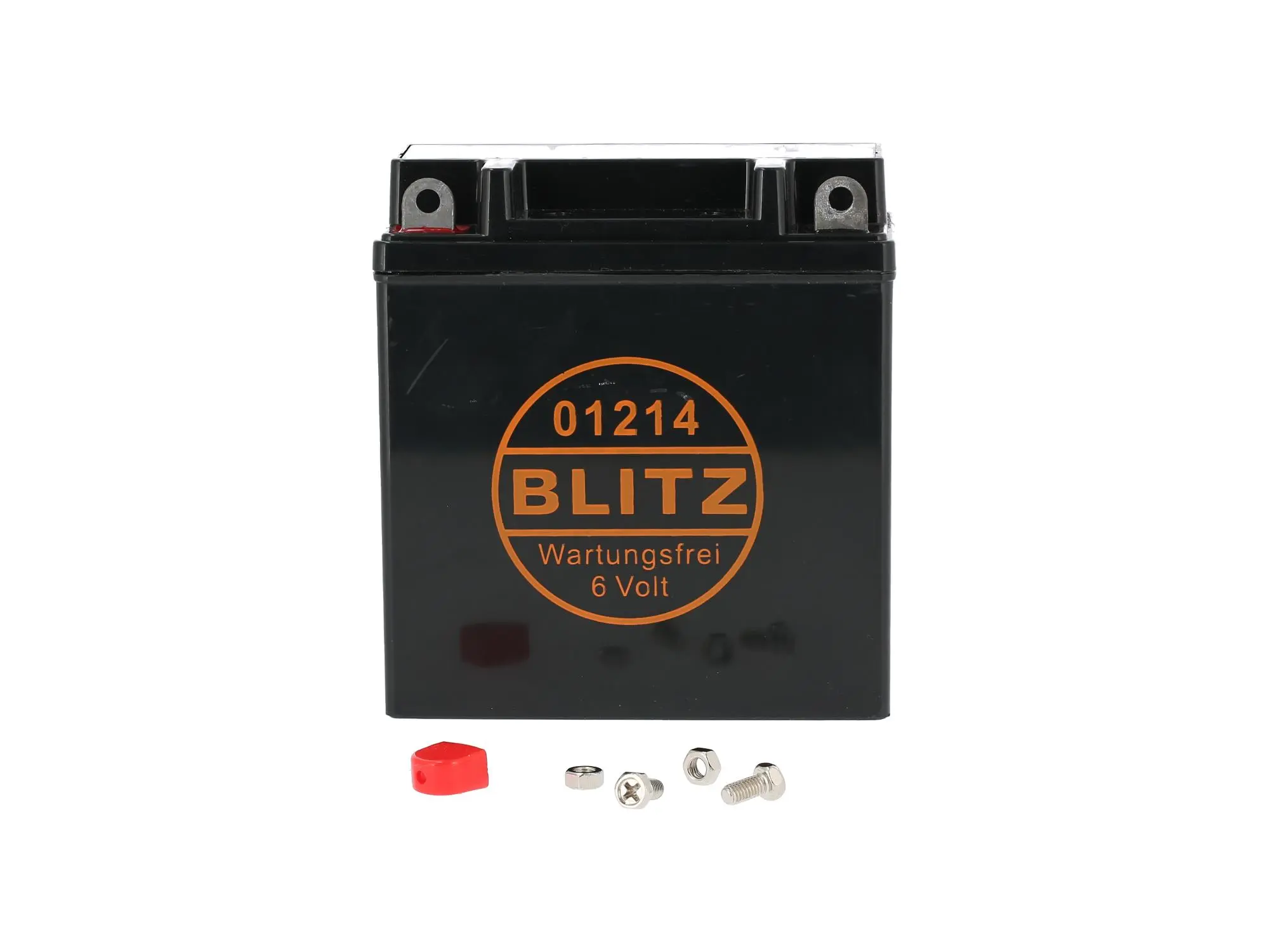 Batterie 6V 12Ah BLITZ (Vlies - wartungsfrei) - Simson S50, S51, S70, S53, S83, SR50, SR80, Art.-Nr.: GP10068552 - Bild 1