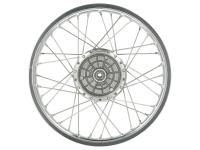 Complete wheel unmounted 1,5x16" alloy rim + stainless steel spokes + whitewall tire IRC NR-2, Item no: GP10000596 - Image 5