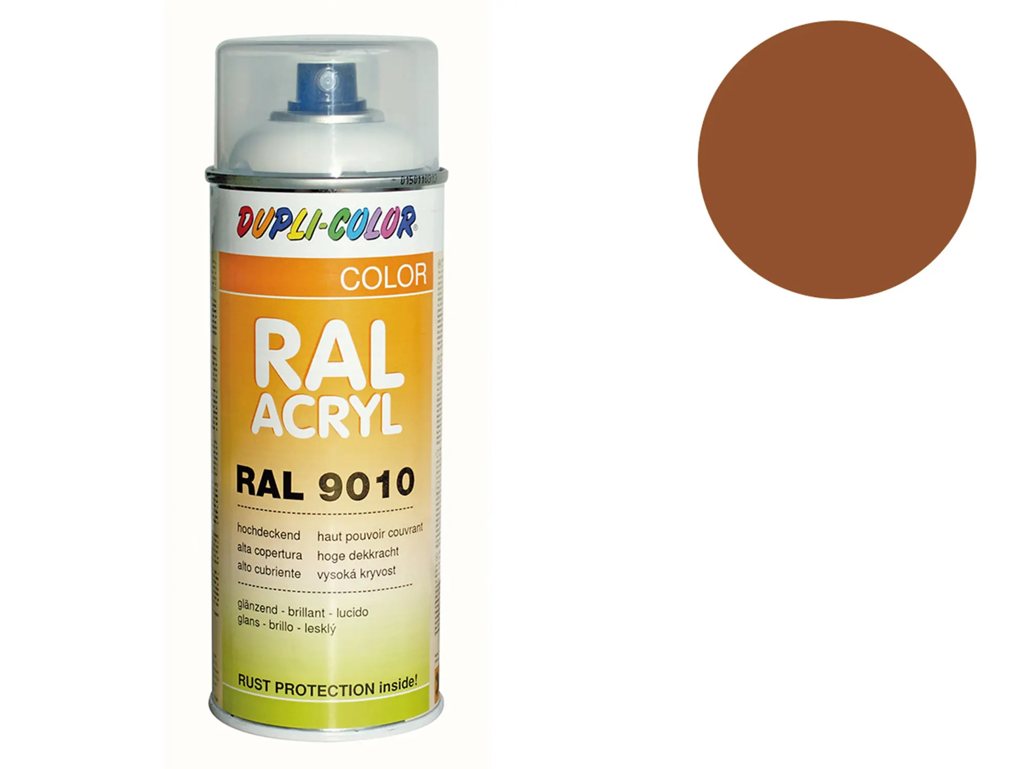 Dupli-Color Acryl-Spray RAL 8001 ockerbraun, glänzend - 400 ml, Art.-Nr.: 10064863 - Bild 1