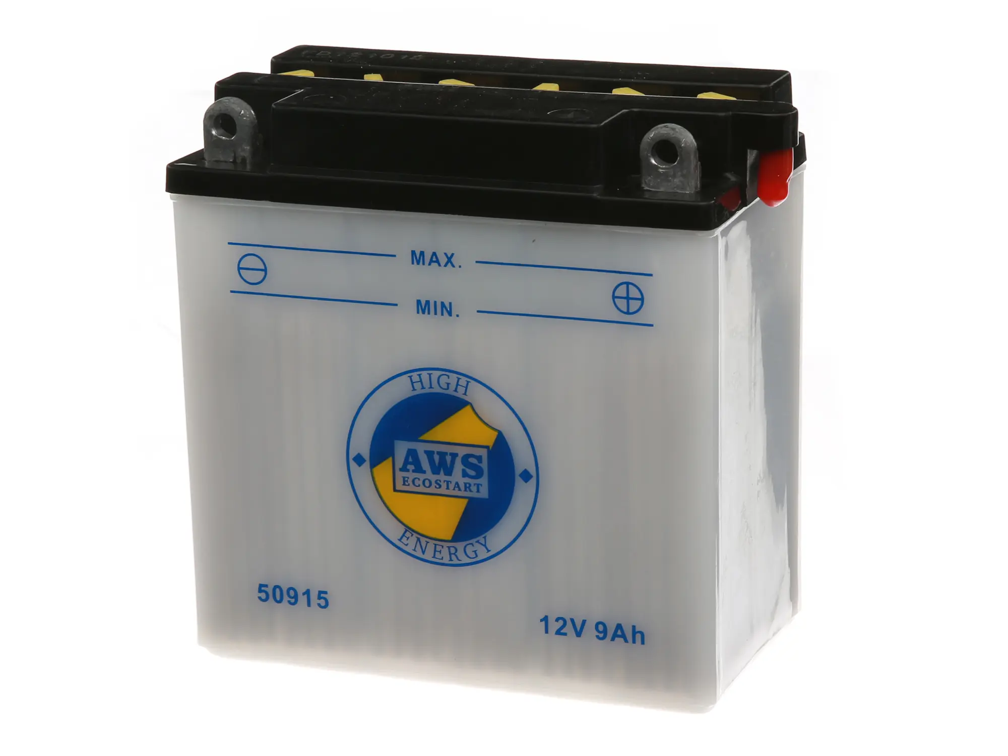 Batterie 12V 9Ah AWS (ohne Säure) - für MZ ETZ, Art.-Nr.: GP10068554 - Bild 1
