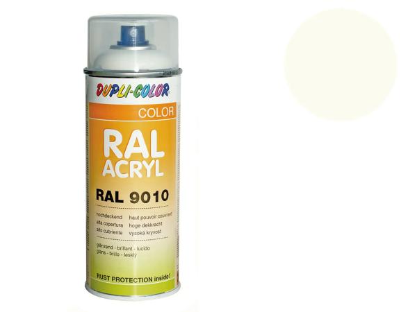 Dupli-Color Acryl-Spray RAL 9001 cremeweiß, glänzend - 400 ml,  10064874 - Bild 1