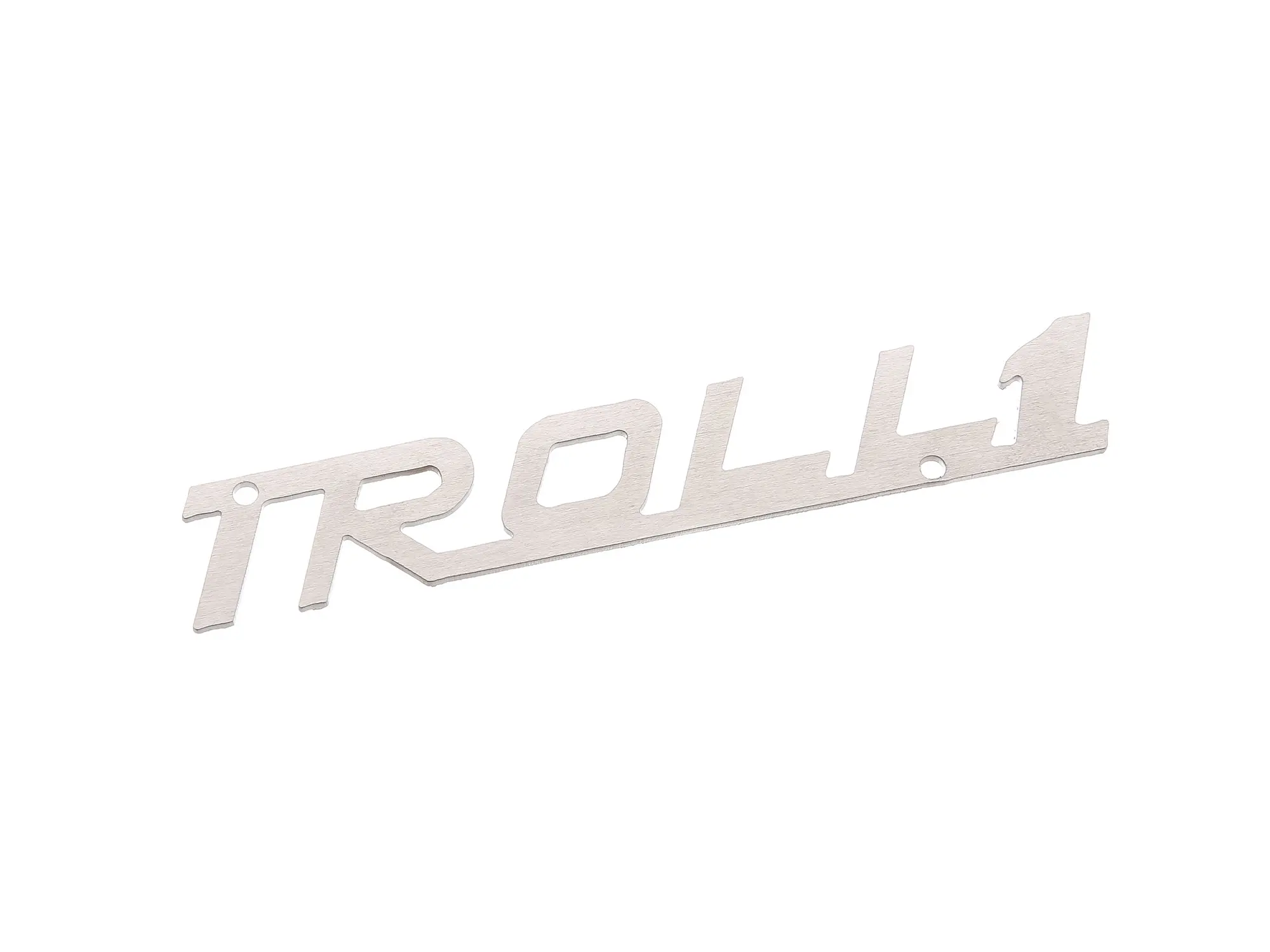 Schriftzug "TROLL1" (Plakette aus Aluminium) - für IWL TR150 Troll, Art.-Nr.: 10067812 - Bild 1