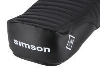 Seat cover structured, black for Enduro bench with SIMSON logo - Simson S50, S51, S70 Enduro, Item no: 10002833 - Image 4