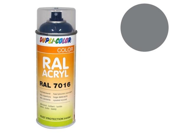 Dupli-Color Acryl-Spray RAL 7037 staubgrau, glänzend - 400 ml,  10064856 - Bild 1