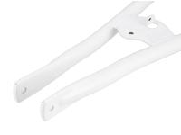 Frame upper belt, primed + white powder coated - Simson S50, S51, S70, Item no: 10073422 - Image 6