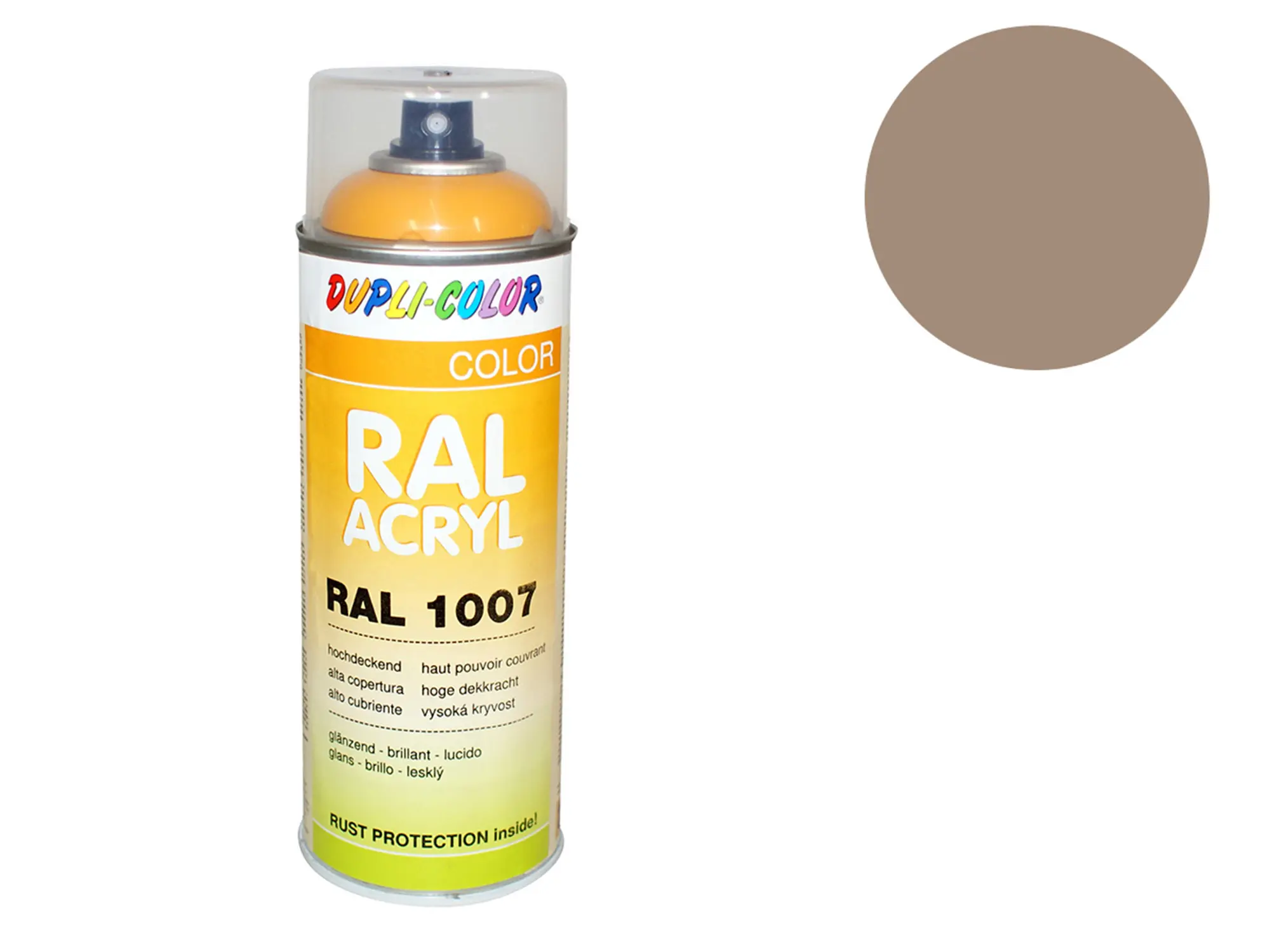 Dupli-Color Acryl-Spray RAL 1019 graubeige, glänzend - 400 ml, Art.-Nr.: 10064747 - Bild 1