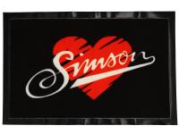Fußmatte "I love SIMSON" 36x56cm - Schwarz, Art.-Nr.: 10075895 - Bild 2