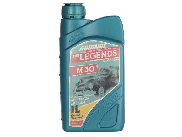 ADDINOL M30 Oldtimer - Motorenöl, mineralisch - 1l,  10038775 - Bild 1