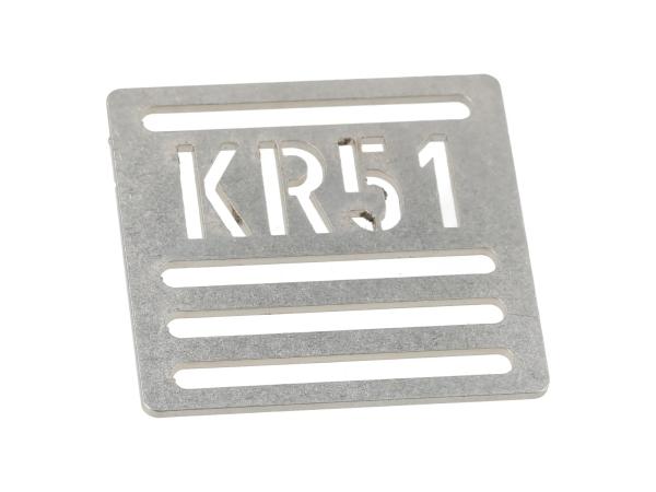 Schnalle "KR51" für Gepäckträgerriemen, Edelstahl,  10070842 - Bild 1