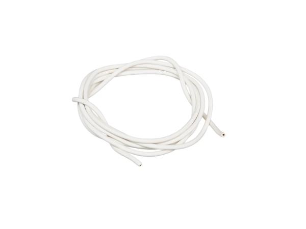 Kabel - Weiß 0,50mm² Fahrzeugleitung - 1m,  10001767 - Bild 1