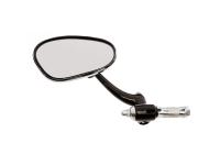 Chrome mirror left, handlebar inner mounting, plastic arm black, Item no: 10067384 - Image 1