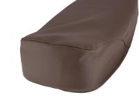 seat cover smooth, brown without lettering - for Simson S50, S51, S70, KR51/2 Schwalbe, SR4-3 Sperber, SR4-4 Habicht, Item no: 10039129 - Image 4