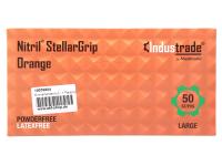 Einmalhandschuh - 1 Packung á 50 Stück - orange, Item no: 10076802 - Image 3