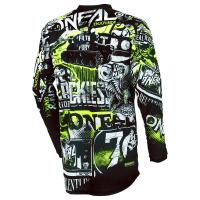 ELEMENT Youth Jersey ATTACK black/neon yellow, Item no: 10075041 - Image 2