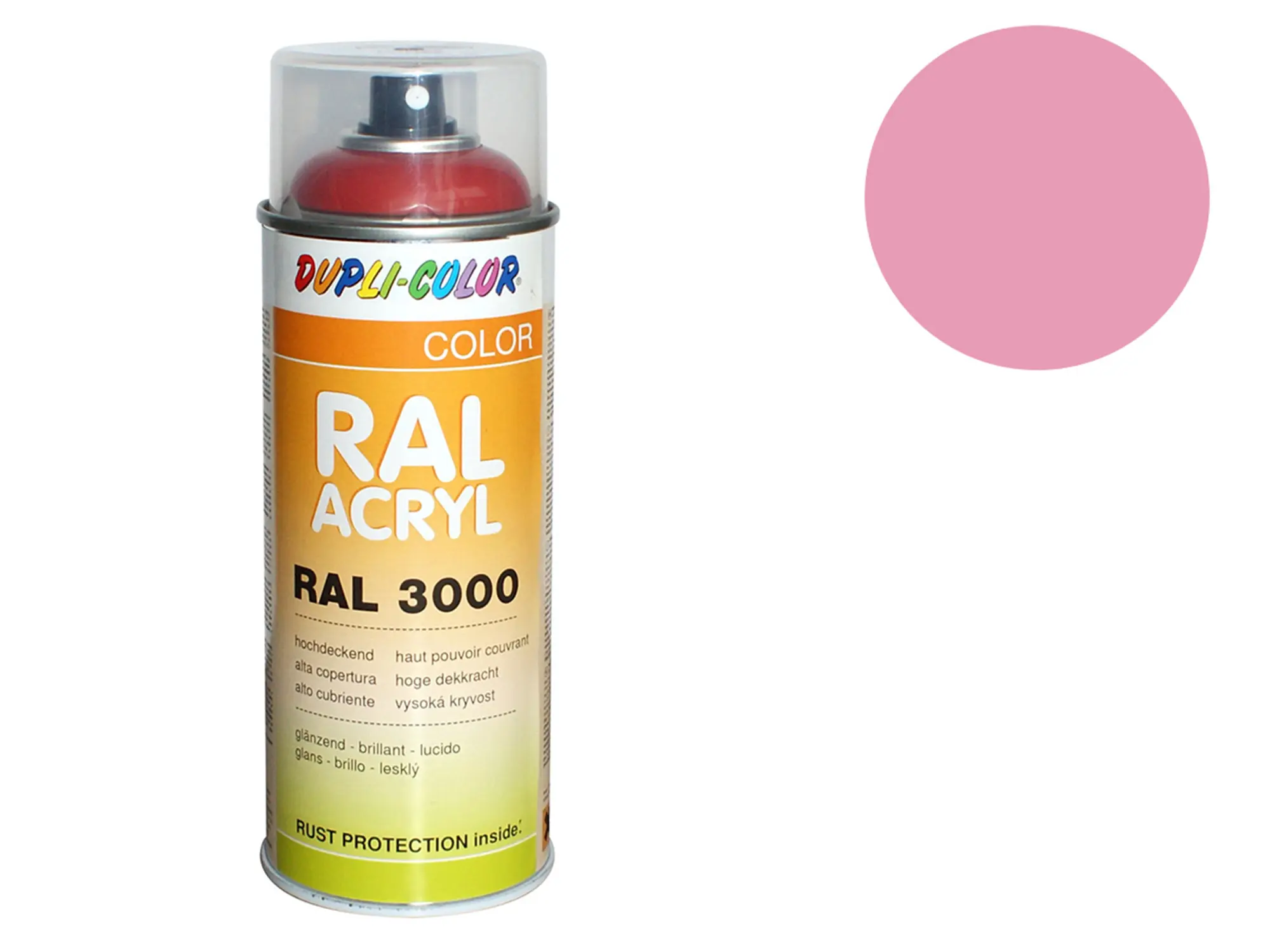 Dupli-Color Acryl-Spray RAL 3015 hellrosa, glänzend - 400 ml, Art.-Nr.: 10064772 - Bild 1